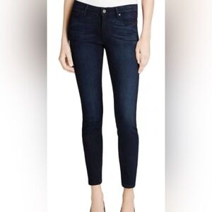 PAIGE Hoxton ankle Midnight Blue Skinny Jeans size 27